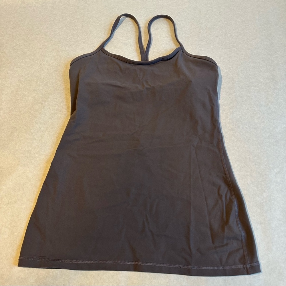 Lululemon size 8 smoky purple racer back